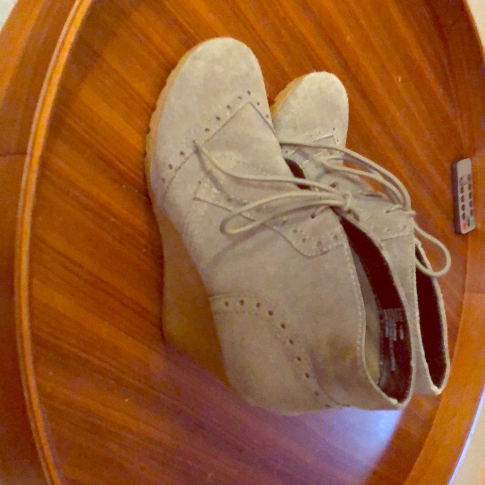 Suede booties